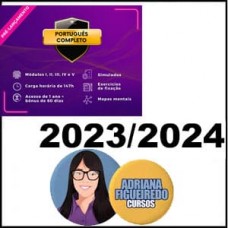 Português Completo - Módulos I, II, III, IV e V 2023-2024 Adriana Figueiredo